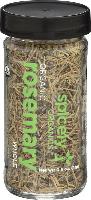 Spicely Organics  Organic Rosemary Whole  0.5 Oz