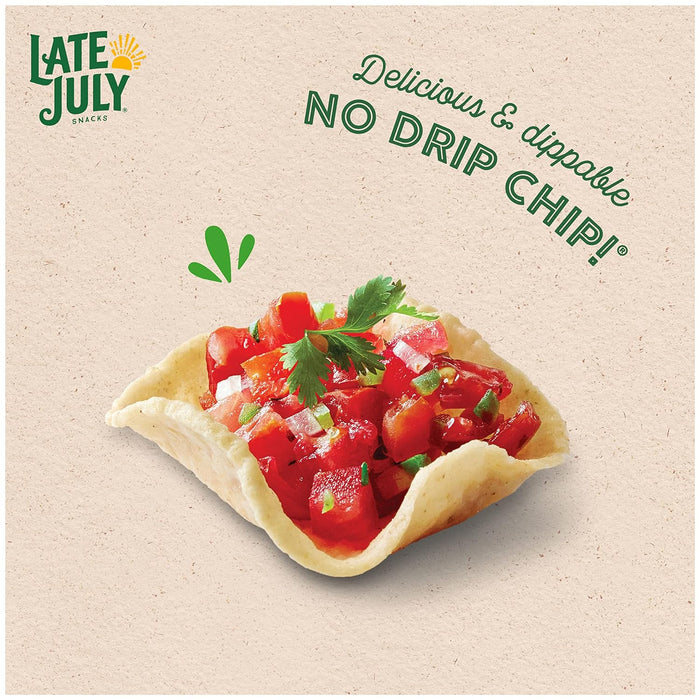 Late July  Organic Sea Salt Dippers Tortilla Chips  7.4 Oz