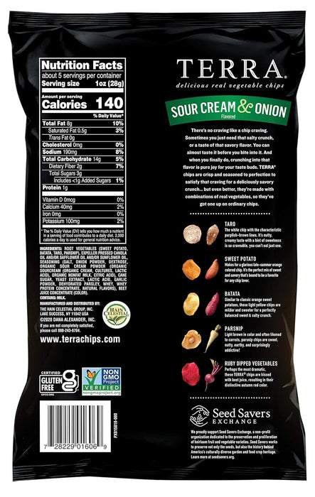 Terra Chips  Sour Cream And Onion  5 Oz