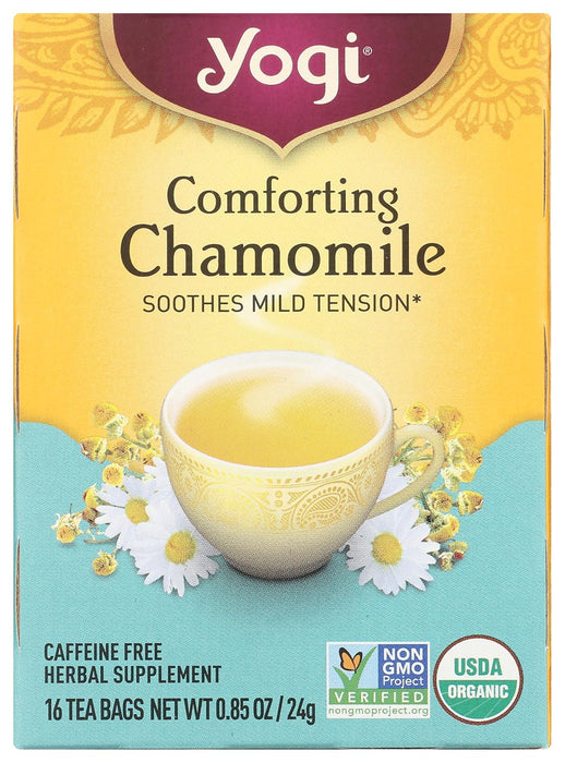 Yogi  Organic Comforting Chamomile 1 Tea Bags  16 Bag