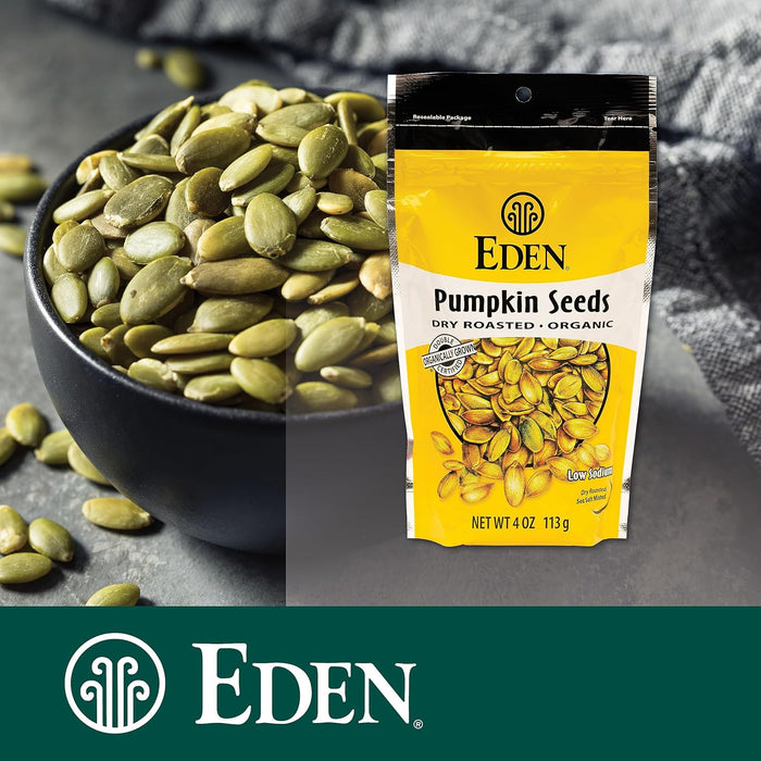 Eden Foods Organic Pumpkin Seeds Dry Roasted 4 oz