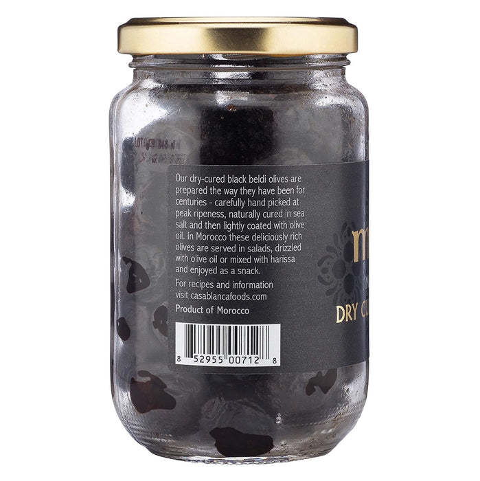 Mina  Moroccan Dry Cured Black Olives  7 oz