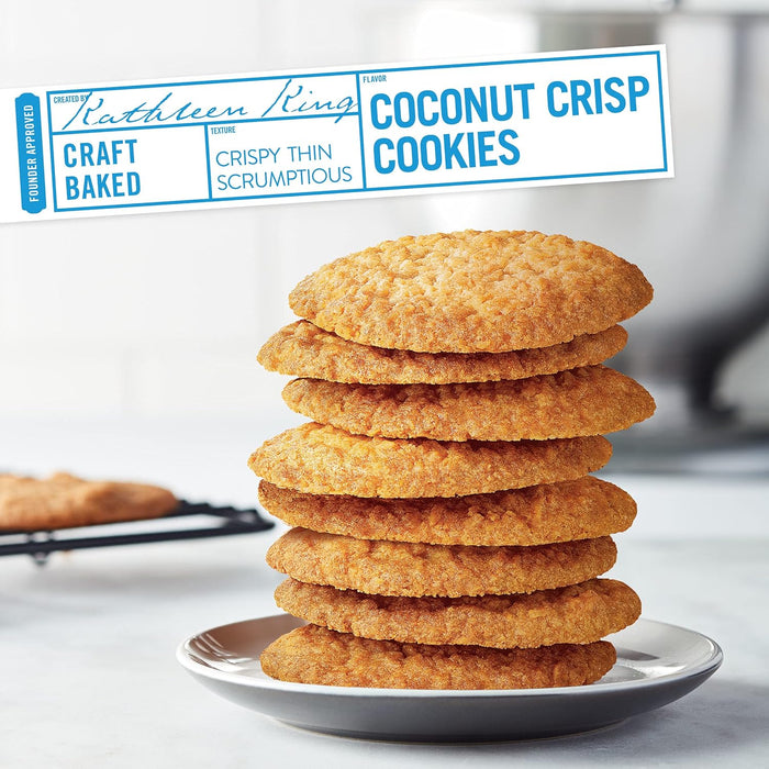 Tate'S Bake Shop  Coconut Crisp Cookies  7 Oz