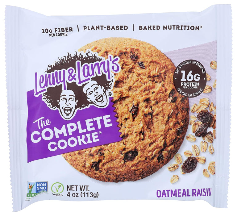 Lenny & Larry'S  The Complete Cookie Oatmeal Raisin  4 Oz