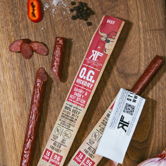 Righteous Felon O.G. Hickory Beef Stick 1oz (1ct)