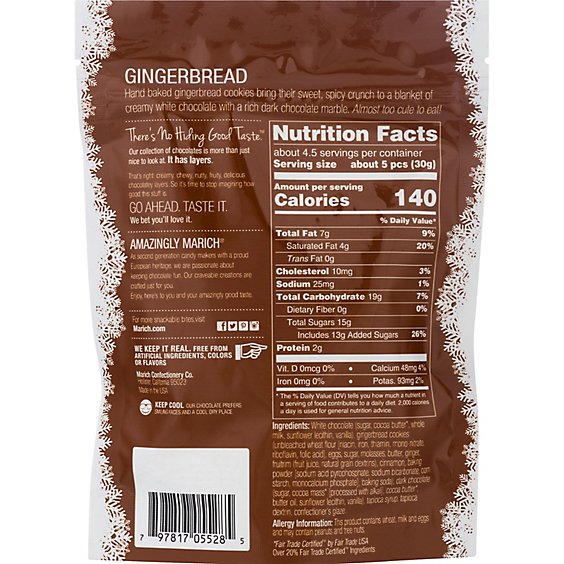 Mar Dk/Wht Choc Gngrbrd