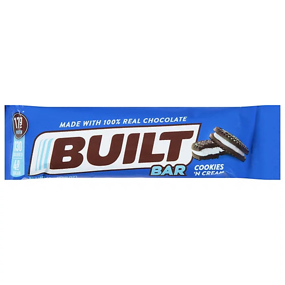 Built Brands Protein Bar Cookies N Cream 1.73 OZ