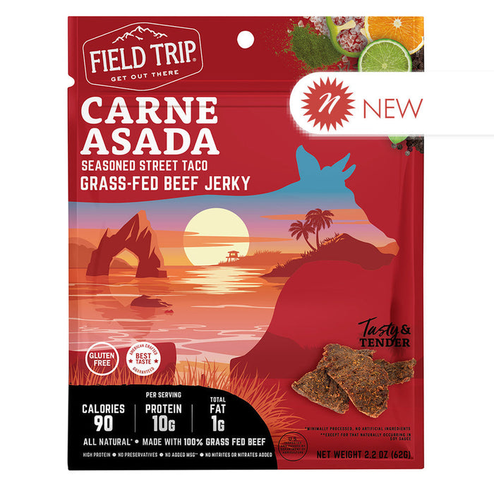 Field Trip Street Taco Carne Asada Grass-Fed Beef Jerky 2.2 oz