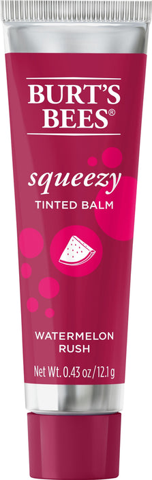 Burt'S Bees Squeezy Tinted Balm Watermelon Rush .43 Oz