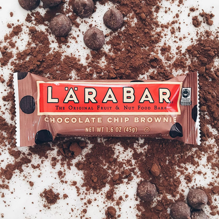 Larabar  Chocolate Chip Brownie Fruit And Nut Bar   1.6 Oz