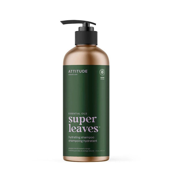 Attitude Super Leaves Peppermint and Sweet Orange Hydrating Shampoo 16 fl