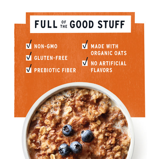 Purely Elizabeth  Sugar Free Oatmeal Classic Cinnamon   9.12 Oz