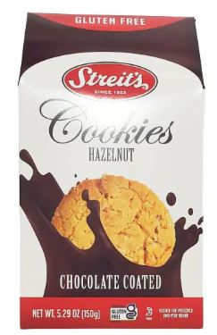 Streit's Hazelnut Dipped Chocolate Cookies 5.29 OZ