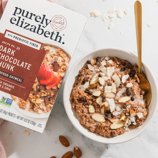 Purely Elizabeth  Oatmeal Dark Chocolate Chunk   9.12 Oz