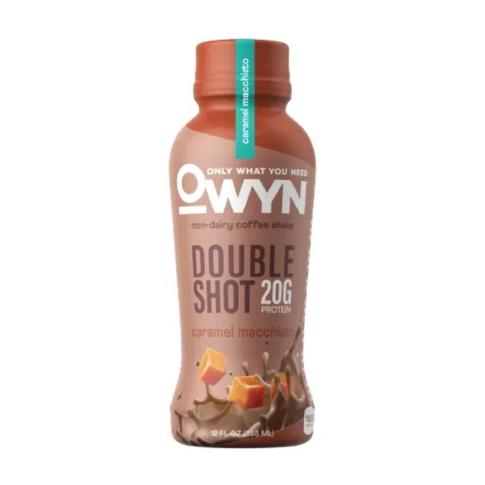 Owyn-only What You Need  Non-dairy Double Shot Caramel Macchiato Coffee Shake   12 oz