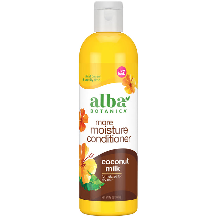 Alba Botanica  Hawaiian Moisture Conditioner Coconut Milk  1 Each  12 Oz