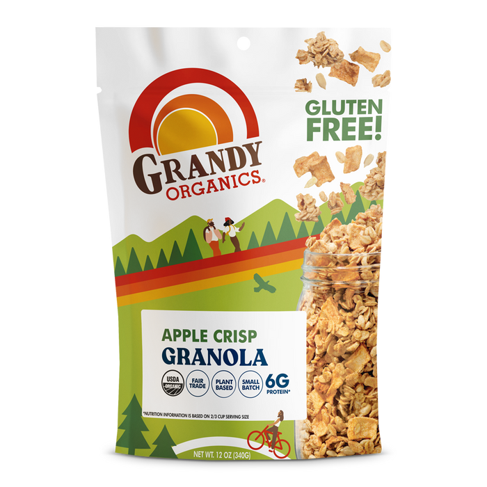 Grandy Organics Granola Organics Apple Crisp 12 OZ