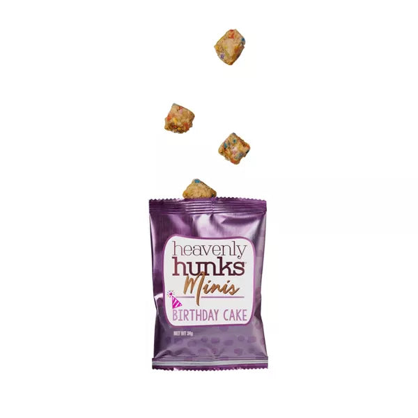 Heavenly Hunks Birthday Cake Mini Cookie Bites 14.4oz