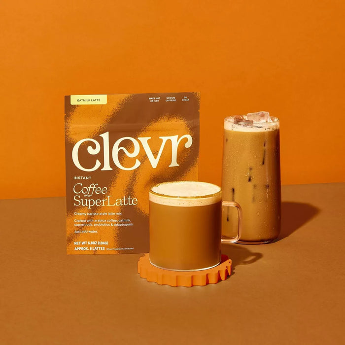 Clevr  Instant SuperLatte Coffee   6.8 oz