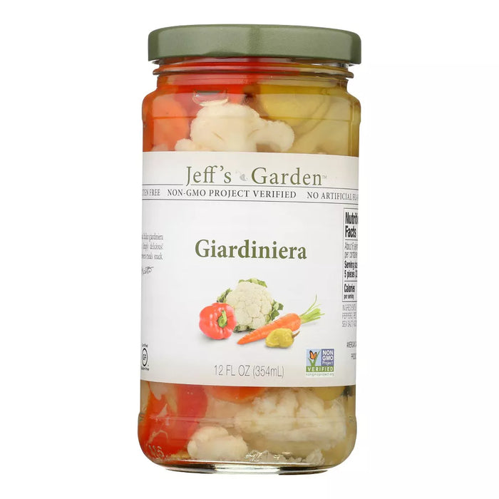 Jeff's Naturals Giardiniera 12 oz