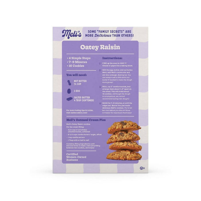 Meli'S Monster Cookie Oatey Raisin Mix 16 Oz