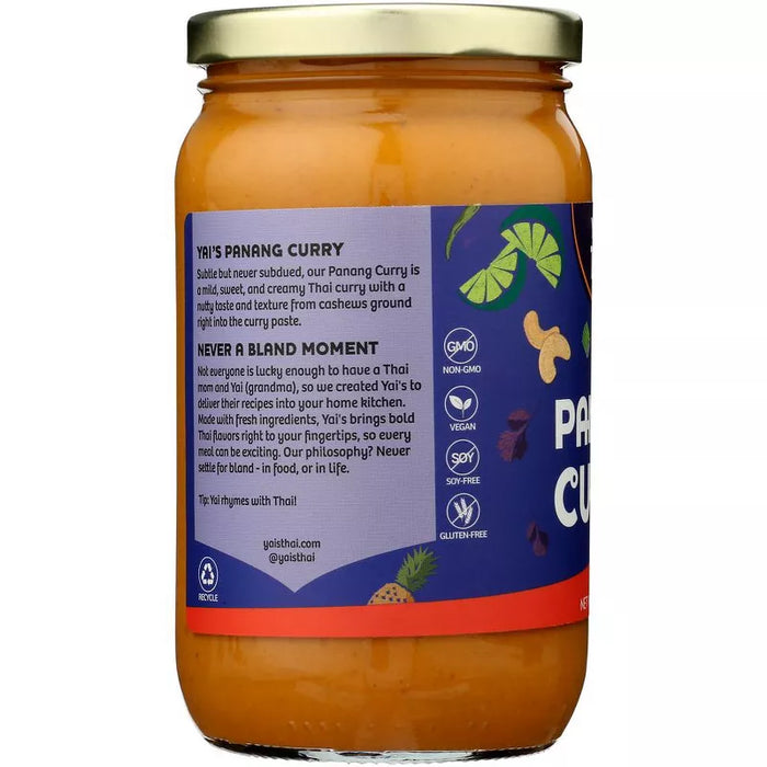 Yai`s Thai Sauce Curry Panang 16 oz