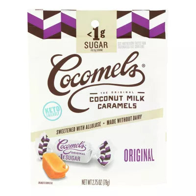 Cocomels  Caramel Coconut Milk Original Sugar Free 2.75 oz