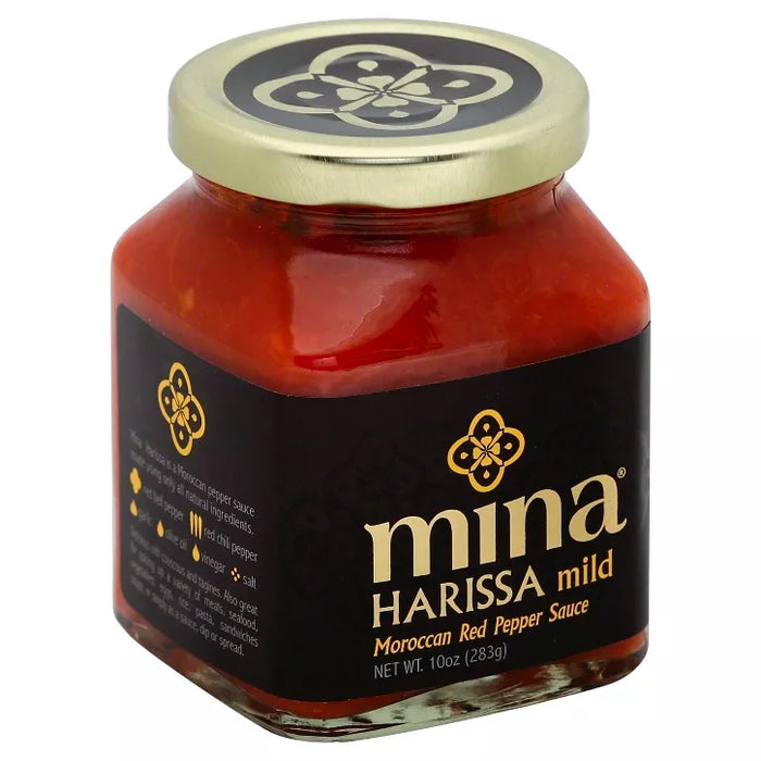 Mina Harissa Mild Moroccan Red Pepper Sauce 10 oz