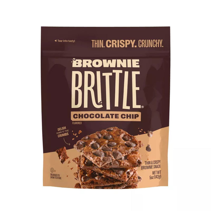 Sheila G`S  Brownie Brittle Chocolate Chip Resealable Bag  5 Oz