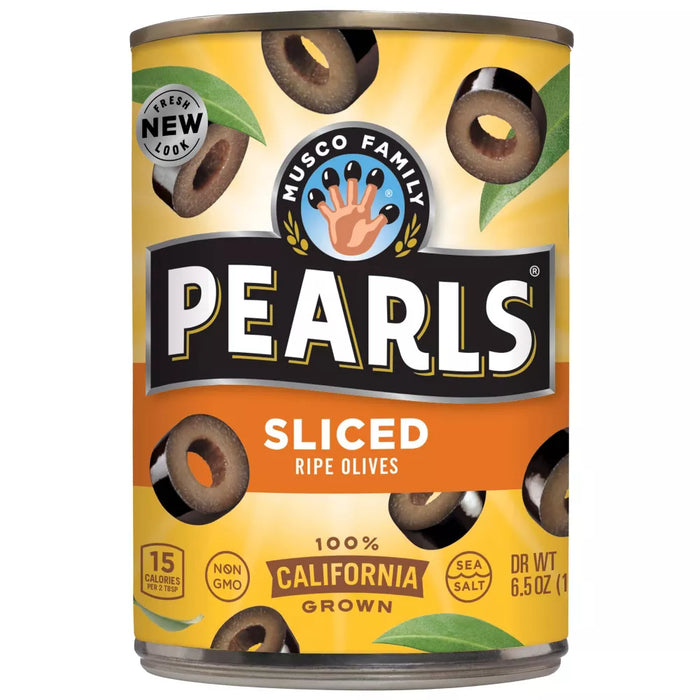 Pearls Sliced Ripe Olives 6.5 oz