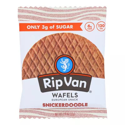 Rip Van Wafels  Illa Wafel Snickerdoodle Singl  1.16 Oz