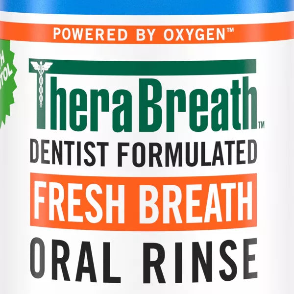 Therabreath  Fresh Breath Oral Rinse Invigorating Icy Mint Bottle  1 Each  16 Oz