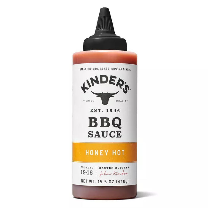 Kinder's Honey Hot BBQ Sauce 15.5 oz