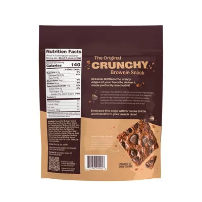 Sheila G`S  Brownie Brittle Chocolate Chip Resealable Bag  5 Oz