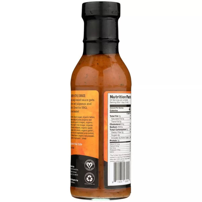 Ocean`s Halo Organic Sauce No Soy Spicy Korean Bbq 12 oz