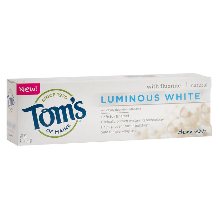 Tom S Of Maine  Thspst Luminous Cln Mint  4 Oz