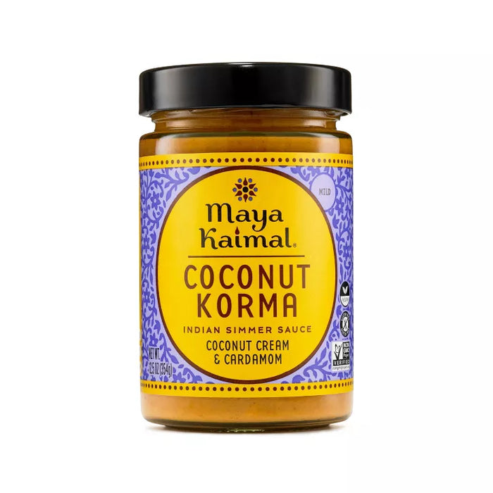 Maya Kaimal Coconut Korma Indian Simmer Sauce 12.5 oz