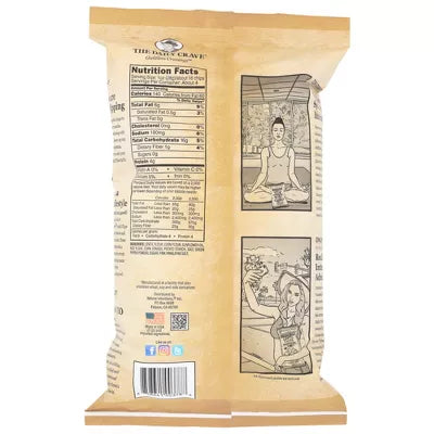 The Daily Crave  Lentil Chips Himalayan Pink Salt  4.25 Oz