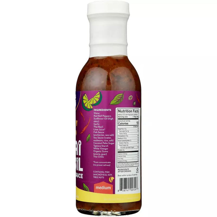 Yai`s Thai Basil Stir Fry Sauce Bottle 12 oz