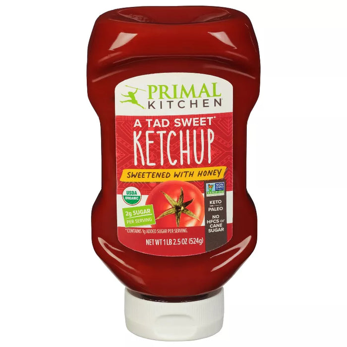 Primal Kitchen A Tad Sweet Ketchup 18.5 oz