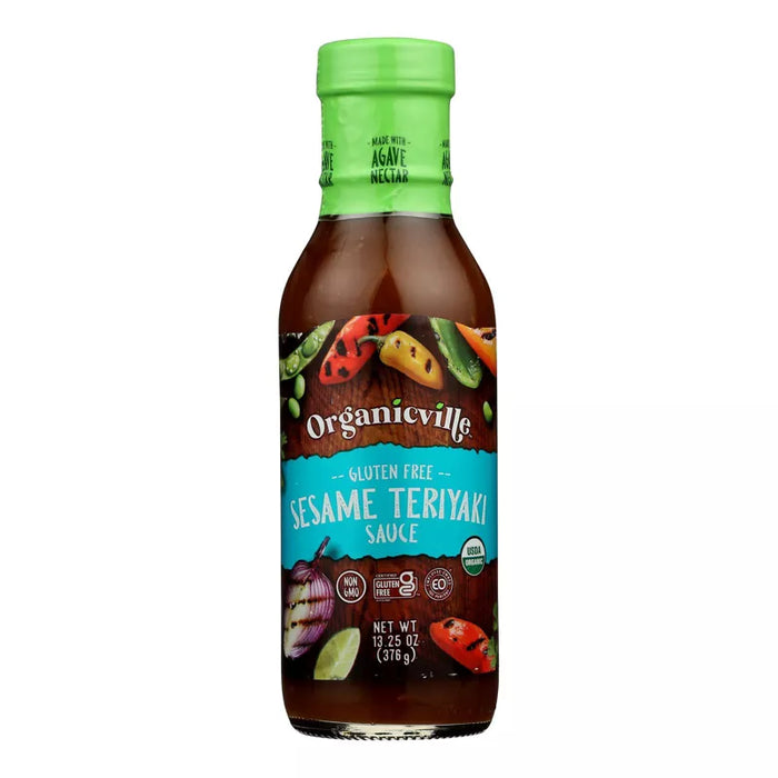 Organicville Organic Gluten Free Sesame Teriyaki Sauce 13.25 oz