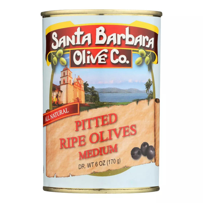 Santa Barbara Olive Co.  California Ripe S Medium Pitted  6 oz