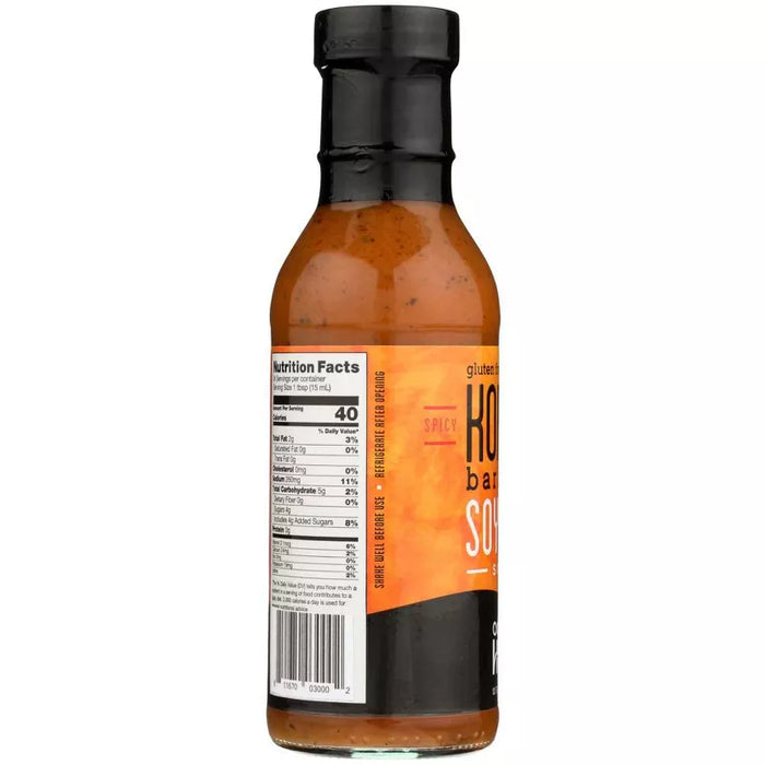 Ocean`s Halo Organic Sauce No Soy Spicy Korean Bbq 12 oz