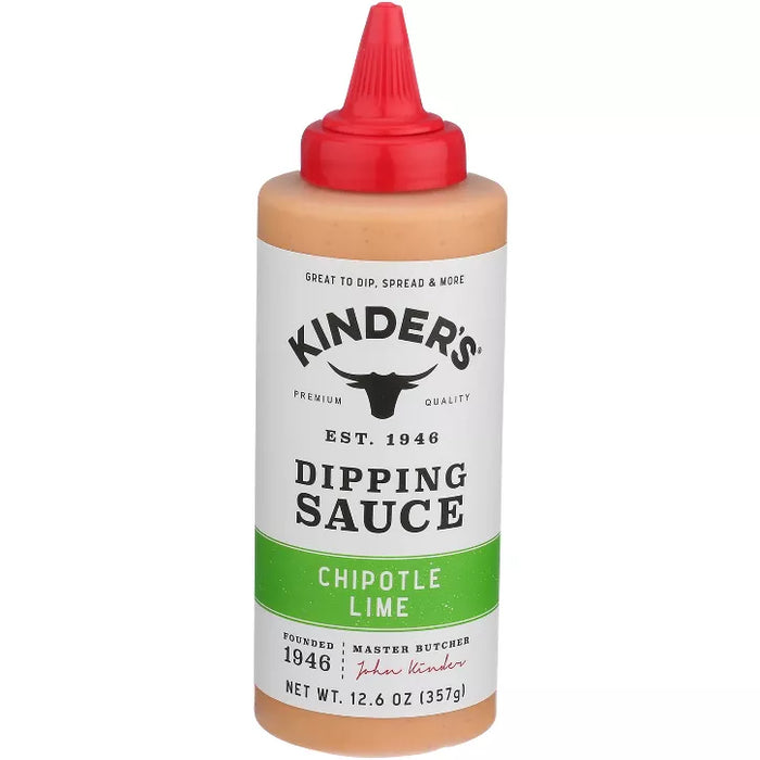 Kinder's Chipotle Lime Dipping Sauce 12.6 oz