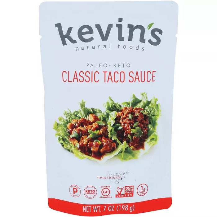 Kevin`s Natural Foods Classic Taco Sauce 7 oz