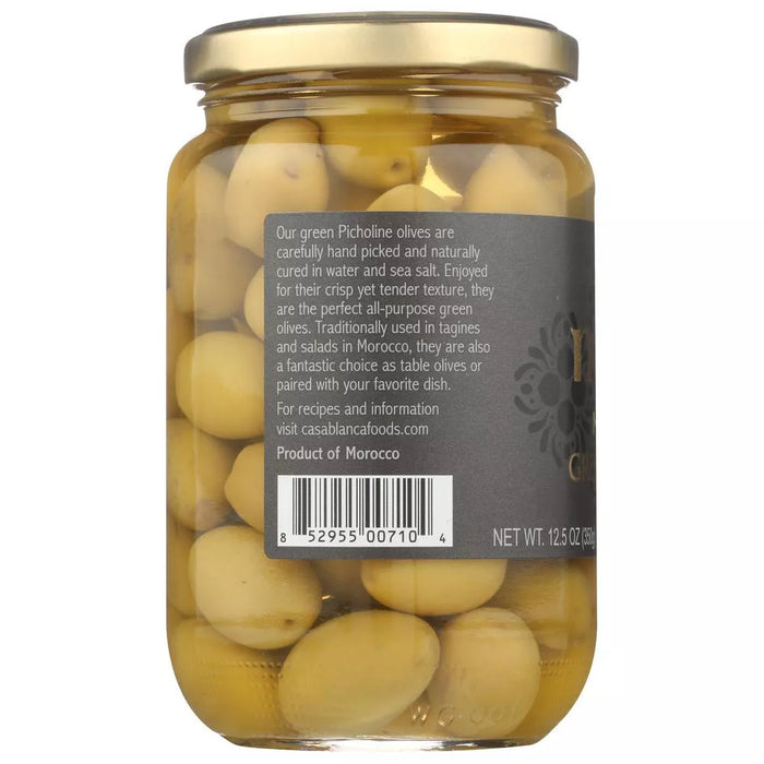 Mina Moroccan Green Olives 12.5 oz