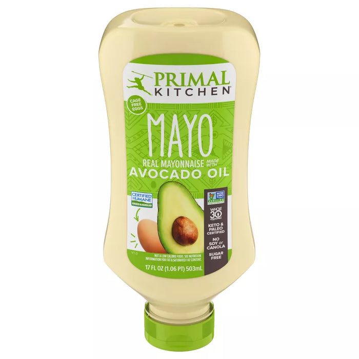 Primal Kitchen Mayo Avocado Oil Squeeze 17 oz