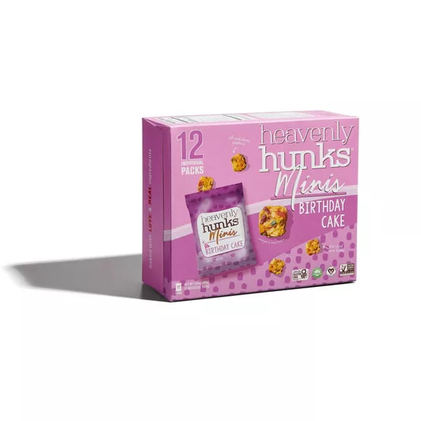 Heavenly Hunks Birthday Cake Mini Cookie Bites 14.4oz