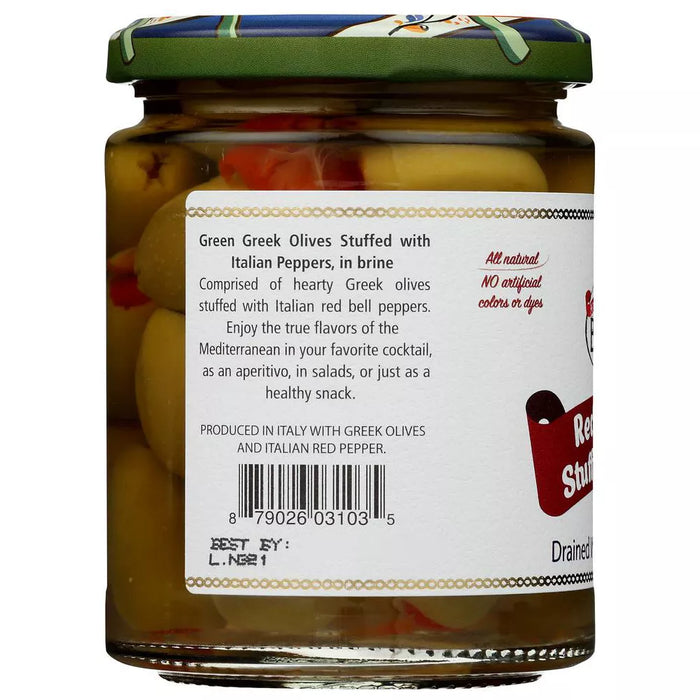 Bono Olives Red Pepper Stuffed 5.6 oz