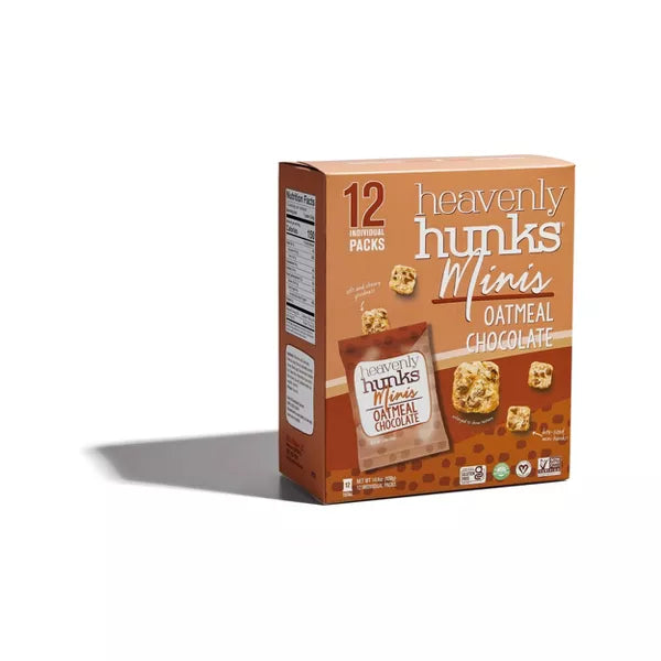 Heavenly Hunks Oatmeal Chocolate Chip Mini Cookie Bites 14.4oz